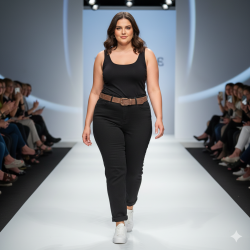 Pantalón Vaquero Negro