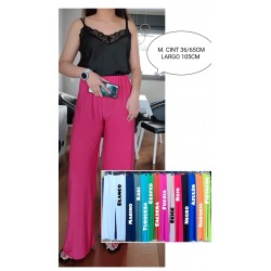 Pantalón palazzo punto frio